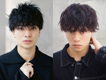 ゼンコー アオヤマ(ZENKO Aoyama)の写真/メンズのスペシャリストが創る無造作なパーマスタイルでオシャレ髪に[表参道]