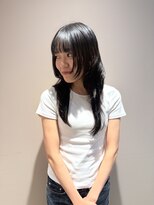 ヌー 栄(nuu)&nbsp;【Mayuno】ロングレイヤーカット！艶ストレート