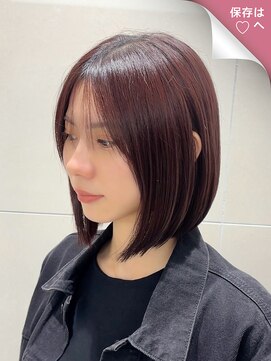 ピークアブー ワン(PEEK-A-BOO ONE) ◎タッセルボブ◎シースルーバング◎ボブ