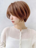 セイドット オモテサンドウ(Say. omotesando)&nbsp;Say.ひし形ショートレイヤーショートローズブラウンモーヴピンク