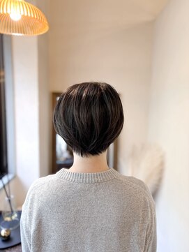大人ショートボブ