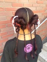 アース 市ヶ谷店(HAIR&MAKE EARTH) 20代30代ツインカチモリヘア◎ライブ向け小顔韓国風