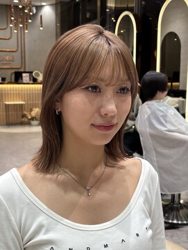 ロンドグロワール 大宮(Lond Gloire) 大人ガーリー/ミディアムレイヤーカット/20代30代40代50代/大宮