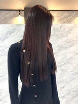 ヴィア 京都烏丸(Via)&nbsp;ワインレッド/レッドブラウン/深みカラー/髪質改善/ケアカラー