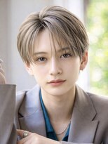 オーシャントーキョー サニー 原宿(OCEAN TOKYO Sunny)&nbsp;ハイトーンカラーフェザーパーマニュアンスパーマセンターパート