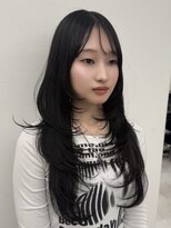 アイトーキョーエス 渋谷(AI TOKYO S)&nbsp;ピンクベージュ/アンブレラカラー/イメチェン/前髪/渋谷