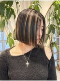 顔周りカット/イメチェン/ショートボブ20代30代40代50代横浜