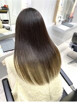 フィゼル 梅田茶屋町(fizelle)&nbsp;髪質改善☆ 美髪ケアグラデーションカラー【フィゼル茶屋町店】