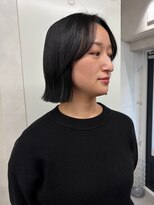 インスヘアー 梅田茶屋町(INCE HAIR) 切りっぱなしボブ
