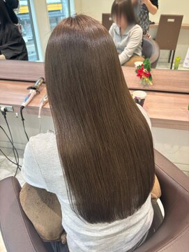 フェイス 伊勢原(FACE。) 【伊勢原】20代オリーブベージュ×美髪トリートメント
