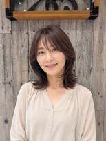 アース 熊本光の森店(HAIR&MAKE EARTH) かっこいいレイヤーボブ