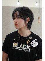 エイル 北堀江(Eir)&nbsp;フェイスレイヤー　シースルーショート　中性ヘア