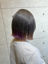 ヘアサロン レゴリス 都城店(REGOLITH)&nbsp;ボブ　デザインカラー　　裾カラー