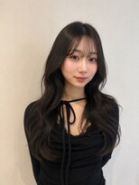 インデックスヘアソア(in'dex hair soar) 髪質改善グレージュカラーカーキベージュレイヤーロング錦糸町
