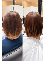 ボクノ つくば桜店(bokuno)&nbsp;ショートボブ髪質改善矯正