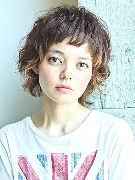ヘアメイク フレンシア(hair make flencia) エッジウルフウェーブ