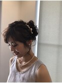 結婚式ヘアセット