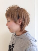 ヘアメイク ミッカ(HAIR MAKE MICCA)&nbsp;クリアベージュ × マッシュウルフ　石原 ダイスケ
