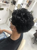 トータルビューティーサロン ディーグレース(TotalBeautySalon D.Grace)&nbsp;オシャレなメガネに似合うパーマ