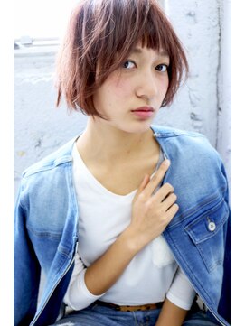 ダブル(DouBLe) ピンク×ボブ