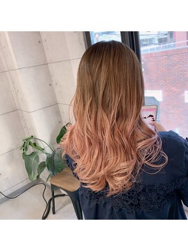 エイル アメ村(Eir) コーラルベージュグラデーション