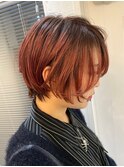 【NAiVE hair】PINKカラー★ショート