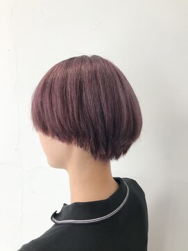 ココ 本八幡(KOKO) 黒髪クラゲヘアーオリーブグレー小顔ココアベージュショート