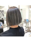 【RAYS金本】大人ボブ×アッシュグレー
