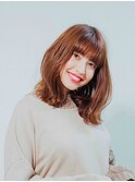 外ハネミディ/20代/30代/40代/50代/倉敷　南町