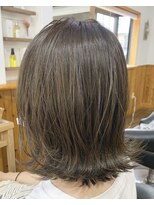 ヘアメイクエイト 丸山店(hair make No.8) << hair make No.8 黒木 >> オリーブベージュ