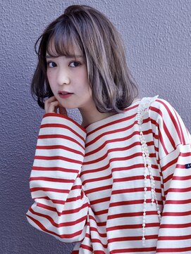 オーブ ヘアー グロー 橋本店(AUBE HAIR grawe) 【AUBE HAIR】ナチュラル_大人ボブ