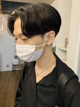 バイフィフス 原宿/表参道(by fifth) ◇センターパート ニュアンスパーマ 韓国ヘア 前下がり