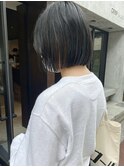 【三ツ井純】20代30代インスタ大人気切りっぱなしボブ 透明感