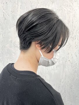 ザヘアメイクシェア(THE -HAIR MAKE SHARE-) 高校生カット☆ハンサムショートで大人っぽく