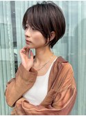 絶壁解消/ひし形/前下がり/大人ショートボブ/30代/40代★猪狩★