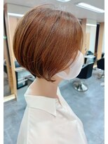 ステップ(STEP) 【姫路STEP】大人可愛い30代40代50代前下がり丸みショートボブ☆