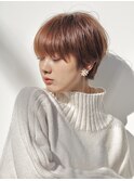 耳掛けひし形ショート/大人ショート/表参道/40代50代