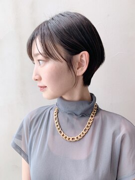 アルバム 渋谷パルコ(ALBUM) ナチュラルショート_グレージュカラーボブウルフ_ba334492