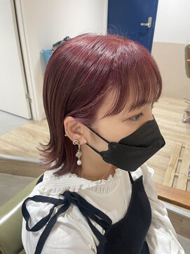 ヘアーワークス ヘルム 渋谷店(HAIR WORKS HELM) （ HELM）☆☆☆さくらカラー☆☆☆