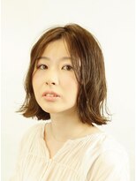 ドゥセリエ 新宿本店(de cellier) 切りっぱなし×外ハネ
