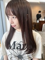 ペイジヘアー(paige hair)&nbsp;【paige/橋本】大人かわいい小顔暗髪ロング・ブラウンベージュ