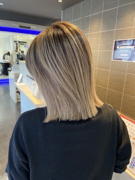 ブルーバイブレーション BlueVibration ミルクティーベージュ　ハイライト