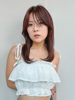 ジョエミバイアンアミ(joemi by Un ami) ★くびレイヤーエモージュ前髪薄めバング小顔カット大人ガーリー