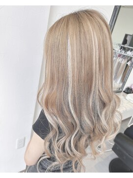 リ アムール(Re:AMOUR) ベージュカラーシールエクステ70本