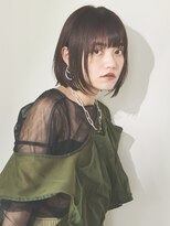 ディッセンバー 神宮前(December)&nbsp;ブラウンベージュ/顔まわりレイヤー/ナチュラル