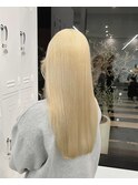 抜きっぱブロンド10代20代大人気ハイトーンスタイル艶髪スタイル