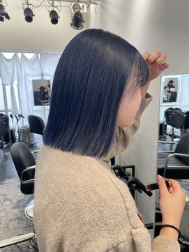 ココ 原宿(KOKO) #大人ガーリー#ダークアッシュ#ミディアムレイヤーカット