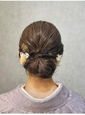訪問着お母様ヘア☆