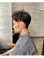 メンズカット バイ ソイクフ(メンズカット by SOY-KUFU)&nbsp;MEN’S HARE アッシュブラックベリーショート