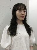 ニュアンスパーマ ロングパーマ 担当東川内遥
